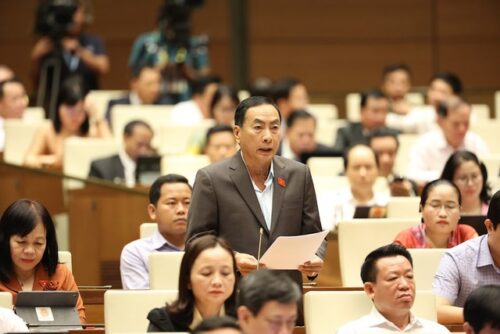 Đại biểu Phạm Văn Hòa (đoàn Đồng Tháp)